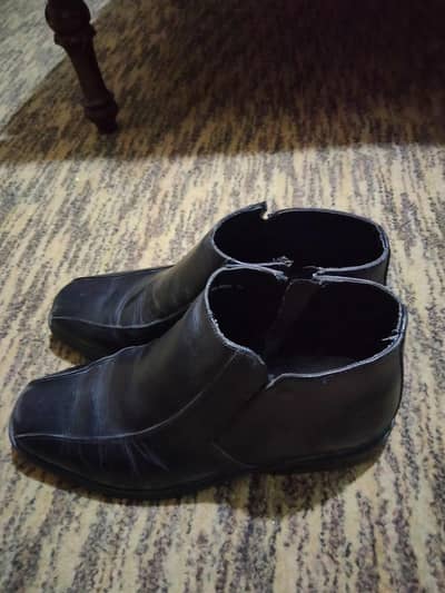 NDURE SHOES  BLACK FORMAL.