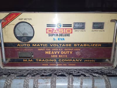 For Sale: 5 KVA Heavy Duty Automatic Voltage Stabilizer