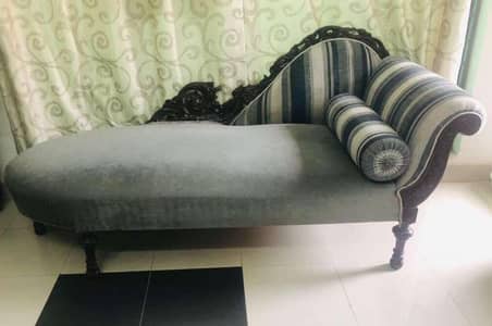 Grey Dewan- sofa for lounge