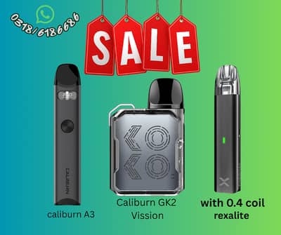 Vpe/pod/Argus g2 mini /caliburn A3 /rexalite pod/ caliburn gk2 vission