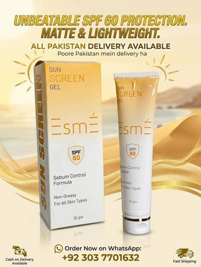 Original Sunscreen Lotion | SPF 50 | Delivery All Pakistan