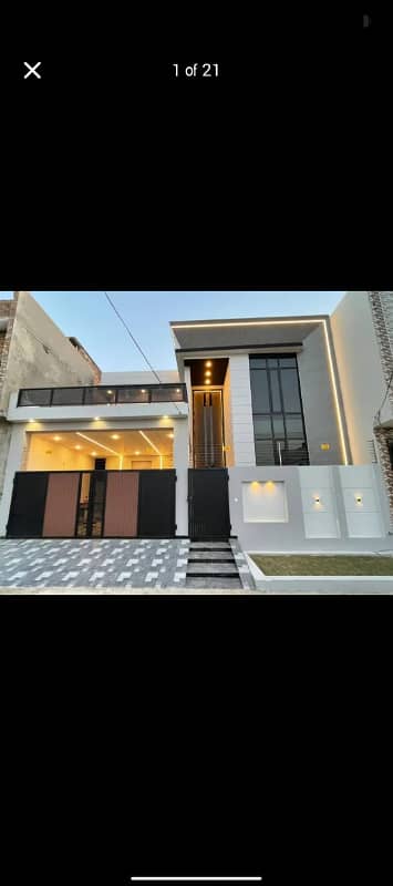 Sharman F 1 New brand Ultra Modern 10 Marly proper double story house for sale