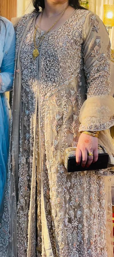 Heavily embellished bridal dress / wedding dress / dress for sale