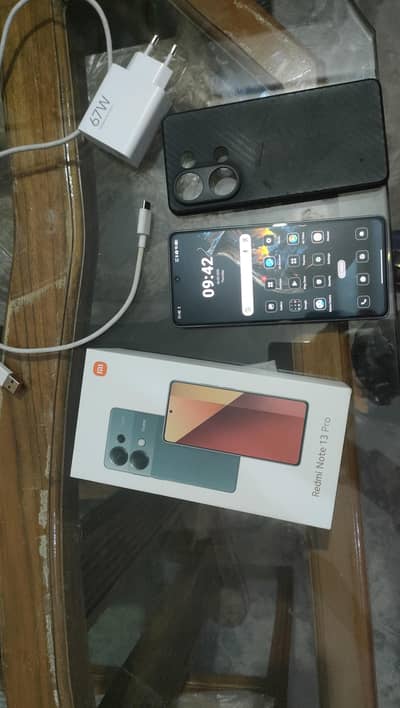 12/512 memory Redmi Note 13 pro 200 MP Cam lush condition urgent sale