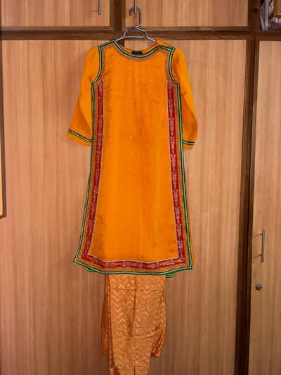 Mehndi dress