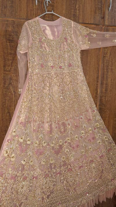 Bridal walima maxi wore only for one time