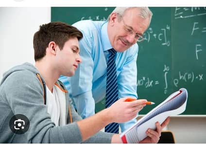 male tutor available