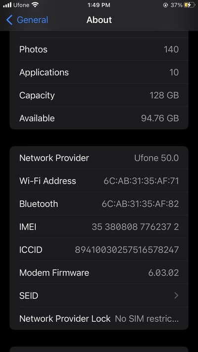 iPhone 7plus 128gb pta Approved