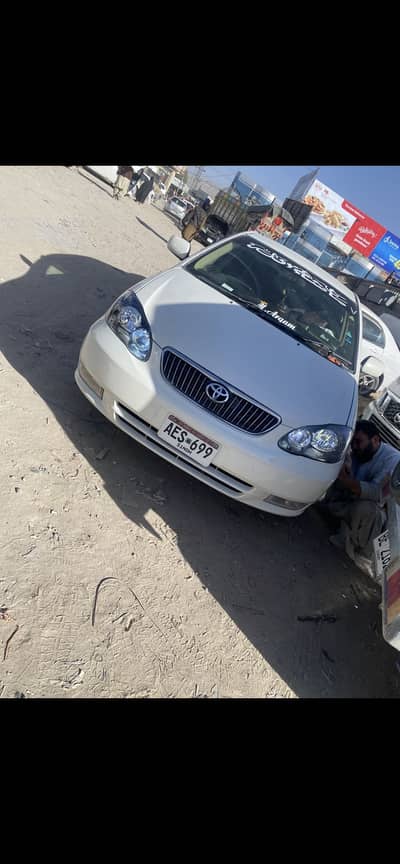 Toyota carolla 2003 modal automatic