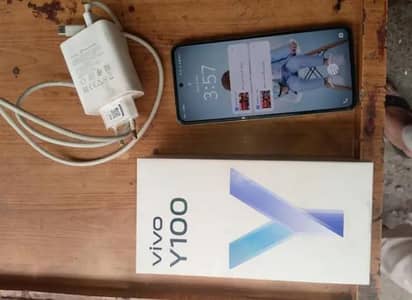 vivo y100 original phone complete box PTA approve