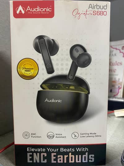 Audionic Aurbuds Signature S680(Charging Case Missing)