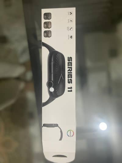 Series 11 Smart Watch with Apple logo