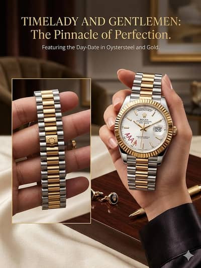 Premium date/day just style watch