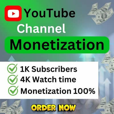 YouTube subscribers and watch time with life time guaranteed