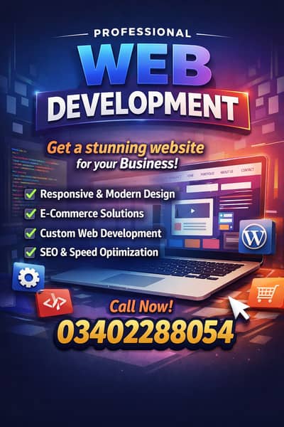 Professional Web & WordPress Development  – Boost Your Business