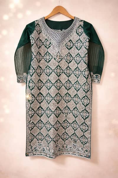 Handmade Embroidered Fancy Suit -  Premium Quality