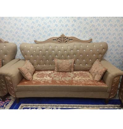 Luxury 5 Seater Sofa Set - Excellent Condition