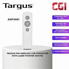 TARGUS P30 WIRELESS PRESENTER (AMP30GL-51) WHITE