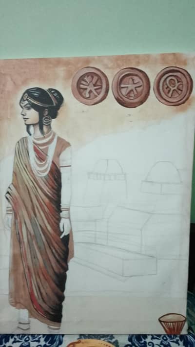 Indus valley civilization painting