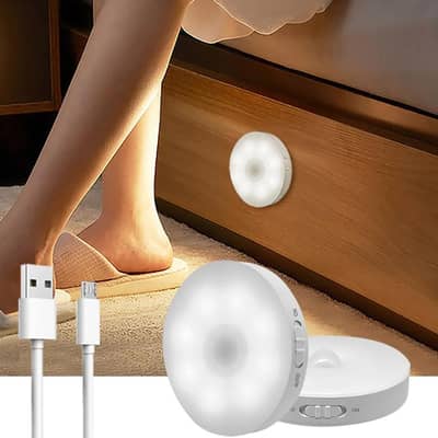 Rechargeable Wireless night light PIR Motion Sensor light Sensing