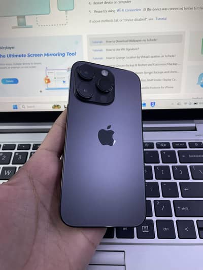 iPhone 14 Pro 128GB (JV) – Non PTA – Black – Genuine Piece