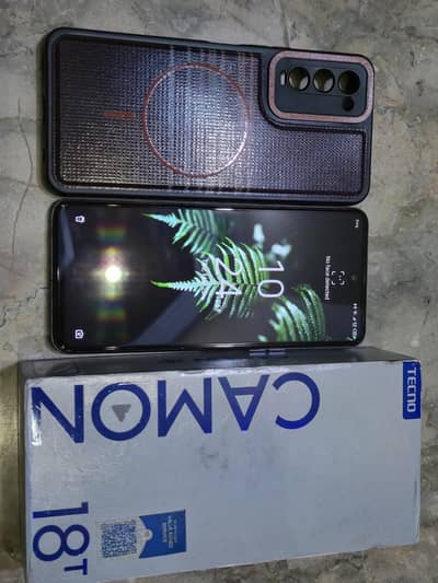 Tecno Camon 18t 128GB - PTA Approved - Full Box & Case