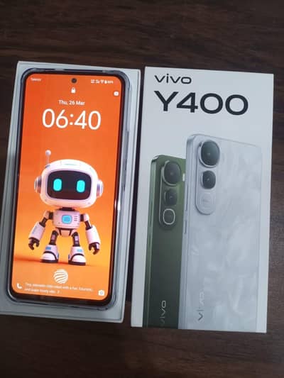 Vivo Y400  8/256 with screen finger print
