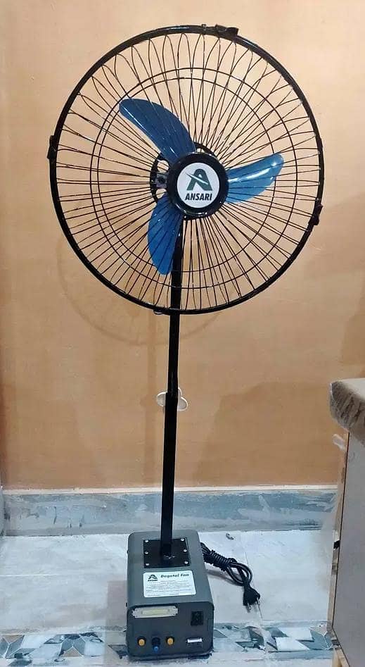 12 Volt Charging Fan Rechargeable Fans Emergency DC Fan - Portable Fans ...