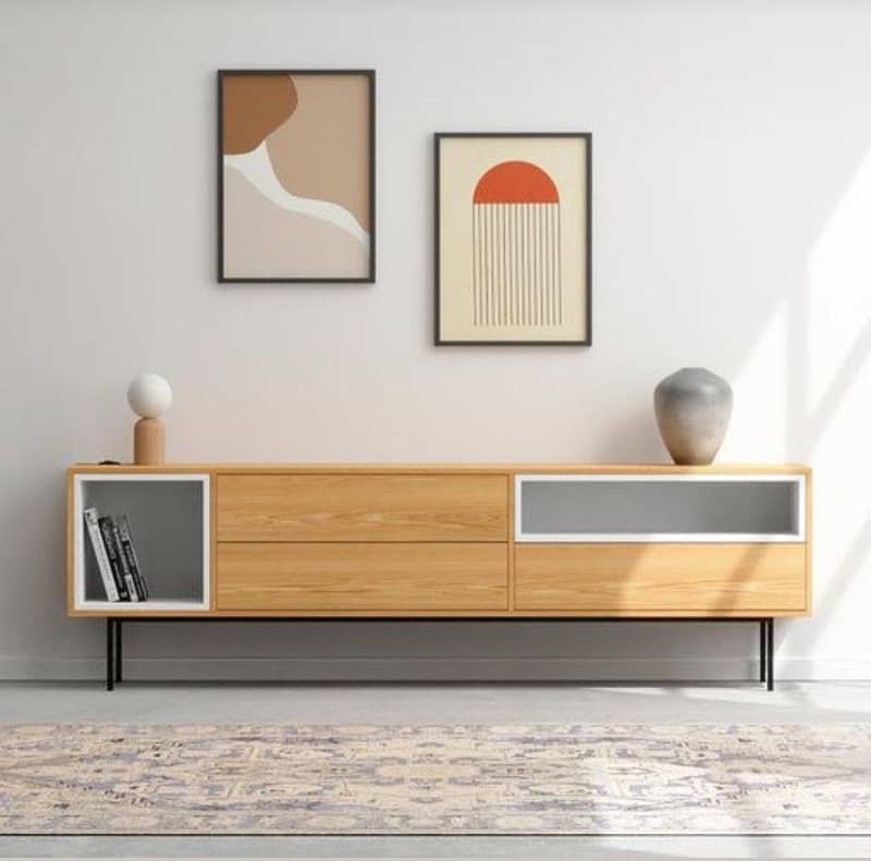 tv console led rack 13