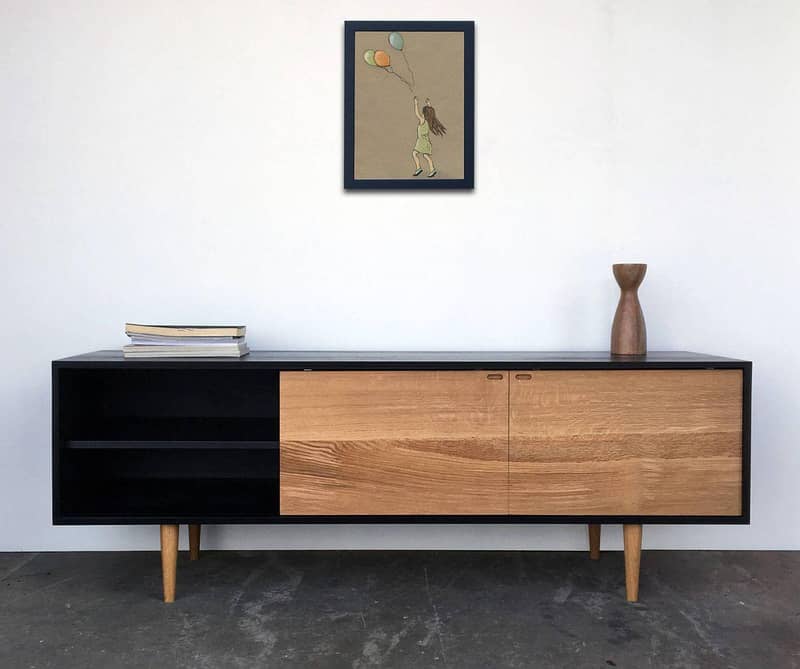tv console led rack 18