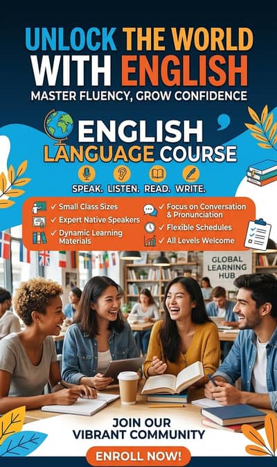 Online Spoken English Course.