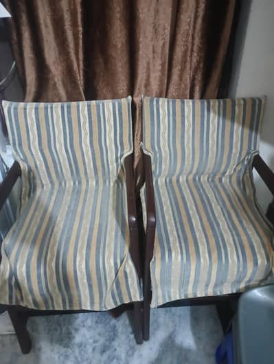 wooden 3 chair for sale