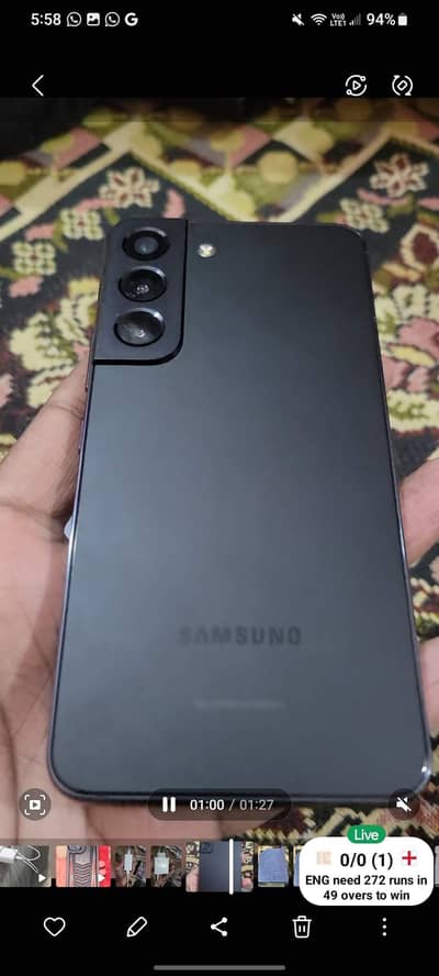 samsung s21 plus pta approved 8/128. condition 09/10. exchange possible