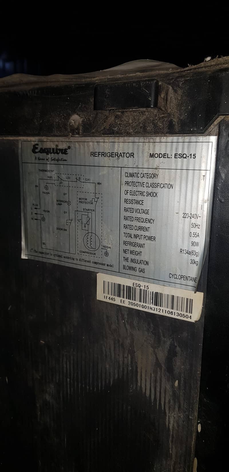 Mini fridge ESQUIRE 4