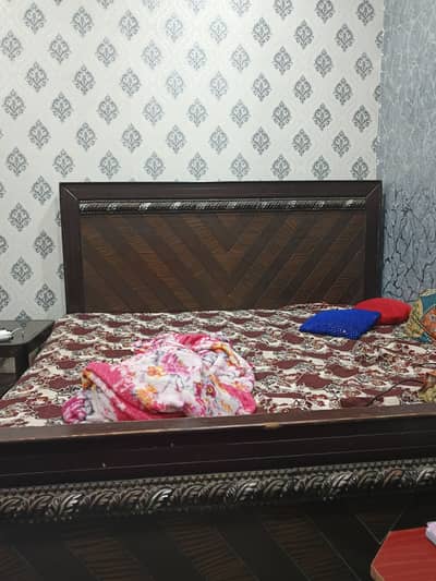 Wooden bed for urgent sale