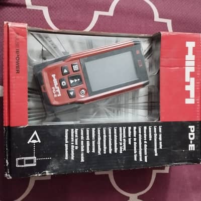 Hilti Laser range meter PD-E (New Device never Used)
