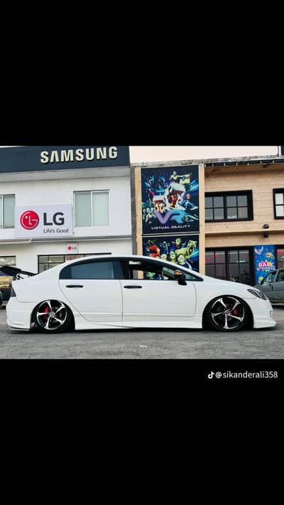 Honda civic Reborn 2010 UG fully modified air suspension etc