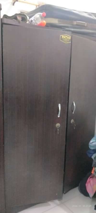 2 door wardrobe for sale due to space