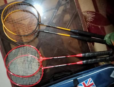 Badminton rackets pair for adults