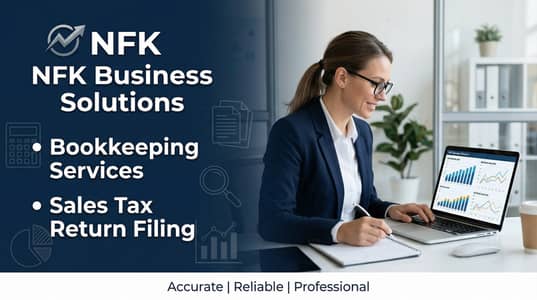 Bookkeeping & Sales Tax Return Filing Services | For Small Businesses