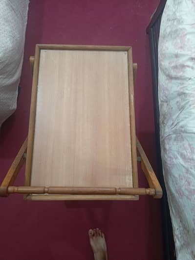 wooden glass trolley 