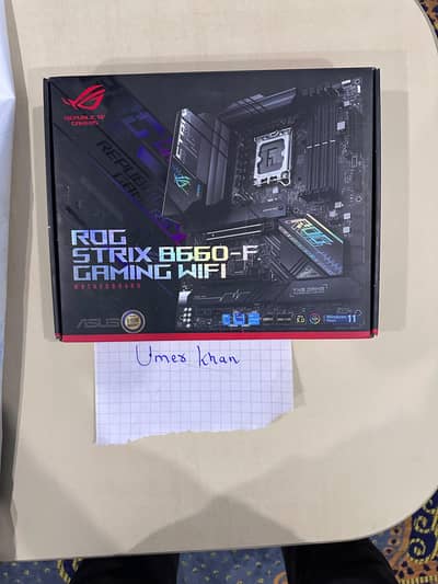 Asus ROG Strix b660-f Gaming Wifi