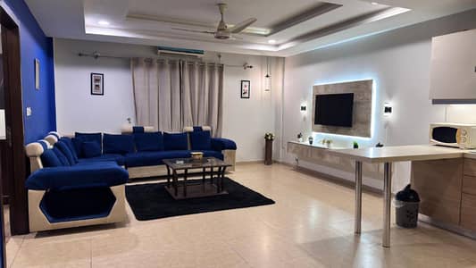 1bed fully luxury furnished appartment available for rent in bahria heights 1 B block