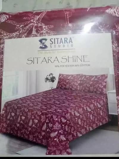 bed sheet double size PKR 2299 come on WhatsApp 03214186325