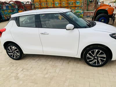 Suzuki Swift - GLX CVTI - Full Option - Full Genuine - White Colour