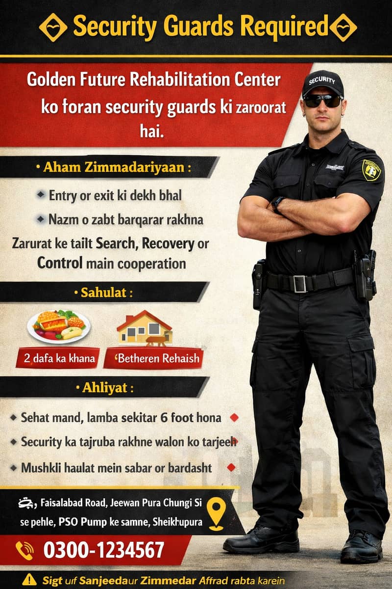 Security Gaurd Need 0