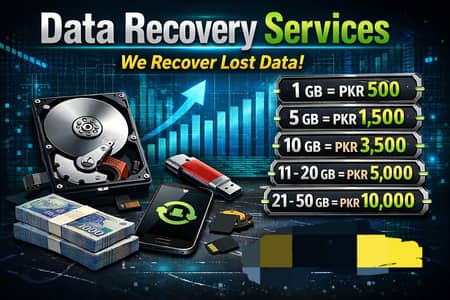 Data Recovery Service | Mobile, USB, Hard Drive | Fast & Secure