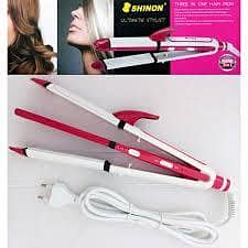 Shinon 3 in 1 Multi-Function Hair Straightener SH-8088