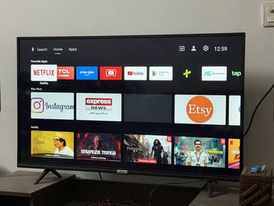 Tcl android Led tv in brand new condition