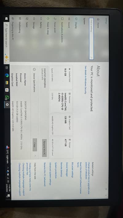 Dell Latitude E7470 Core i5 6th Gen